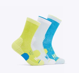 Crew Run Sock 3-Pack-diva blue / ice water / evening primrose