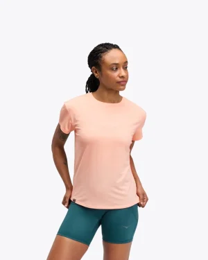 Hoka Essential Tee-dawn light