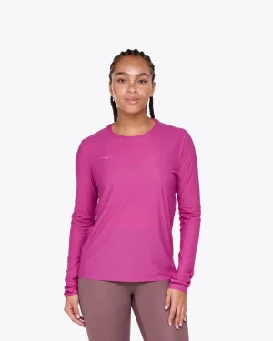 Airolite Run Long Sleeve-fuschia