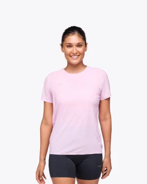 Airolite Run Short Sleeve-pink twilight