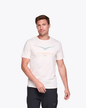 HOKA Bird Logo Gpx SS Tee-alabaster