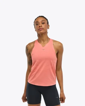 Race Day Singlet-grapefruit