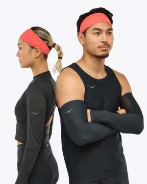 Hoka Headband-grapefruit