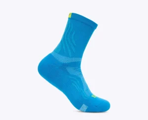 Bondi Quarter Run Sock-skyward blue