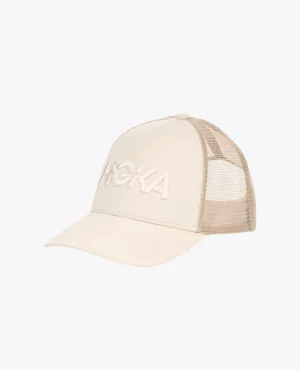 Hoka Trucker Hat-alabaster